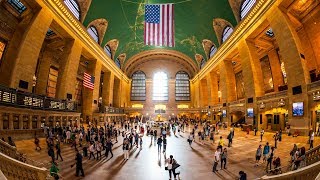 Walking Tour of Grand Central Terminal — New York City 【4K】🇺🇸 [upl. by Notna]