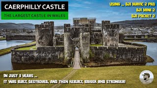 Caerphilly Castle  The Largest in Wales 2nd in Britain [upl. by Earehc]