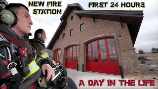 First 24 Hours in a New Fire Station  A Day in the Life [upl. by Liederman]