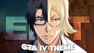 Aizen x Urahara  GTA IV Theme Edit [upl. by Erlandson717]